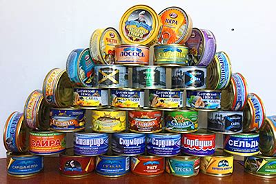CANNED FISH, MEAT, PATE
